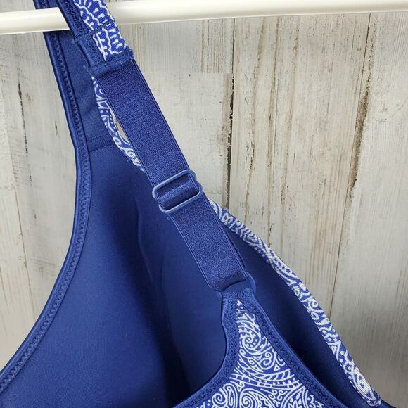 Bali Padded Underwire Bra Blue Size 36D - Picture 7 of 9